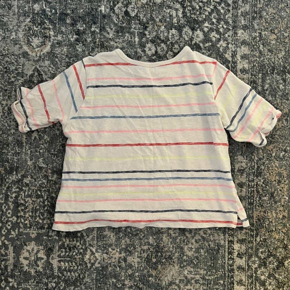 Multicolored Striped Top - Picture 4 of 5